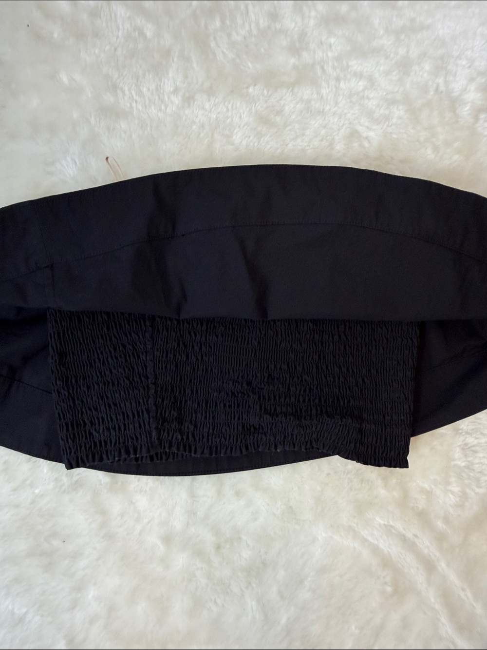 Aritzia Strapless Crop Top - Picture 5 of 8